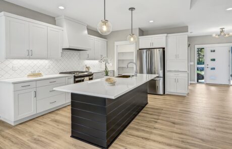 Luxury kitchen countertops, cabinets, and stove hoods in Rochester, MN