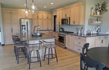 Custom kitchen islands, stove tops, and kitchen cabinets near me
