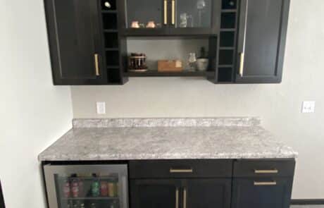 Custom bar cabinetry and countertop contractors near me