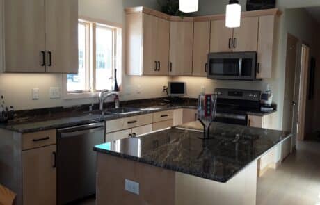 Custom kitchen cabinets and granite countertops in Albert Lea, MN