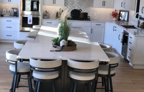 Custom kitchen cabinets and granite countertops in Rochester, MN