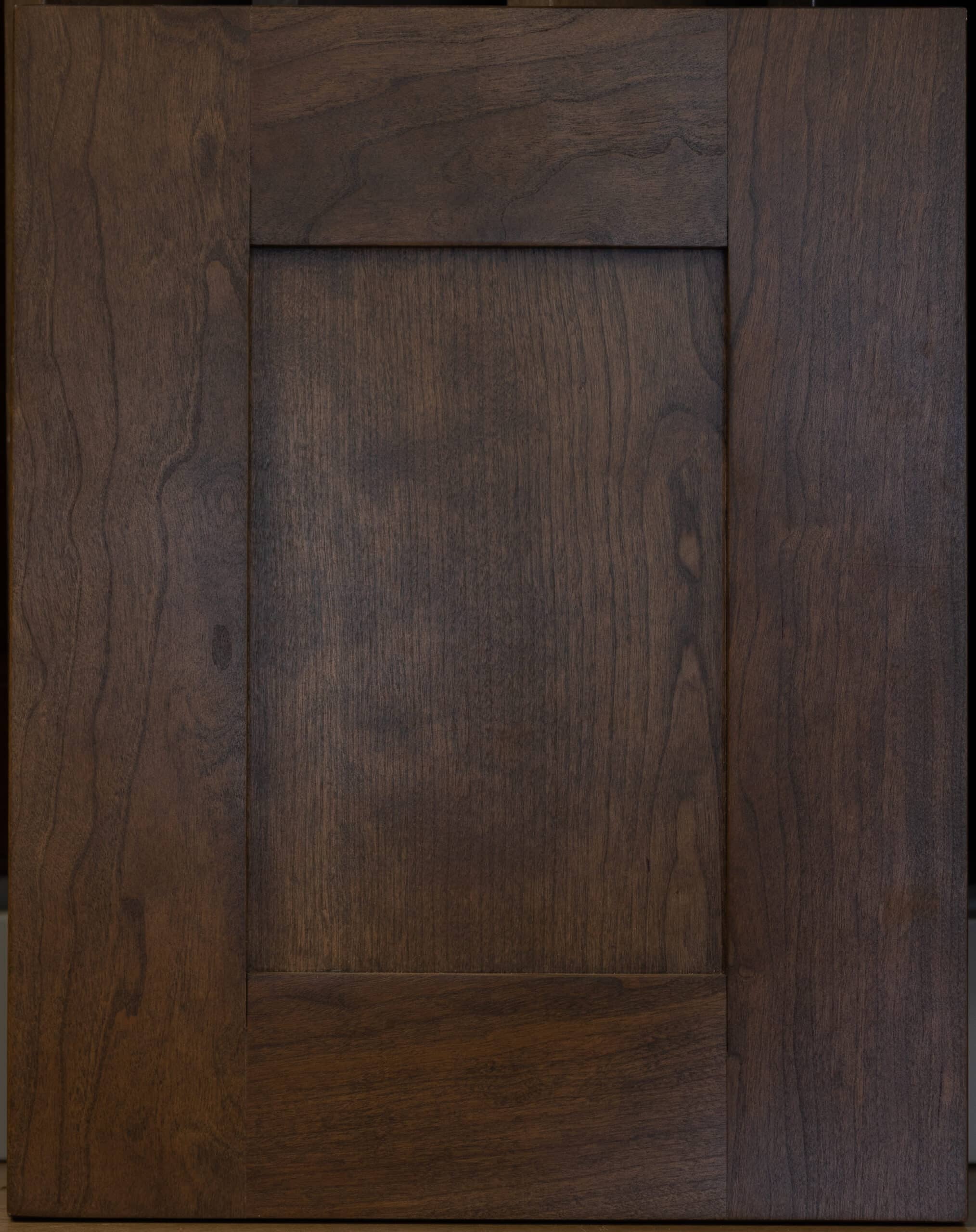 Custom cherry wood kitchen cabinet doors