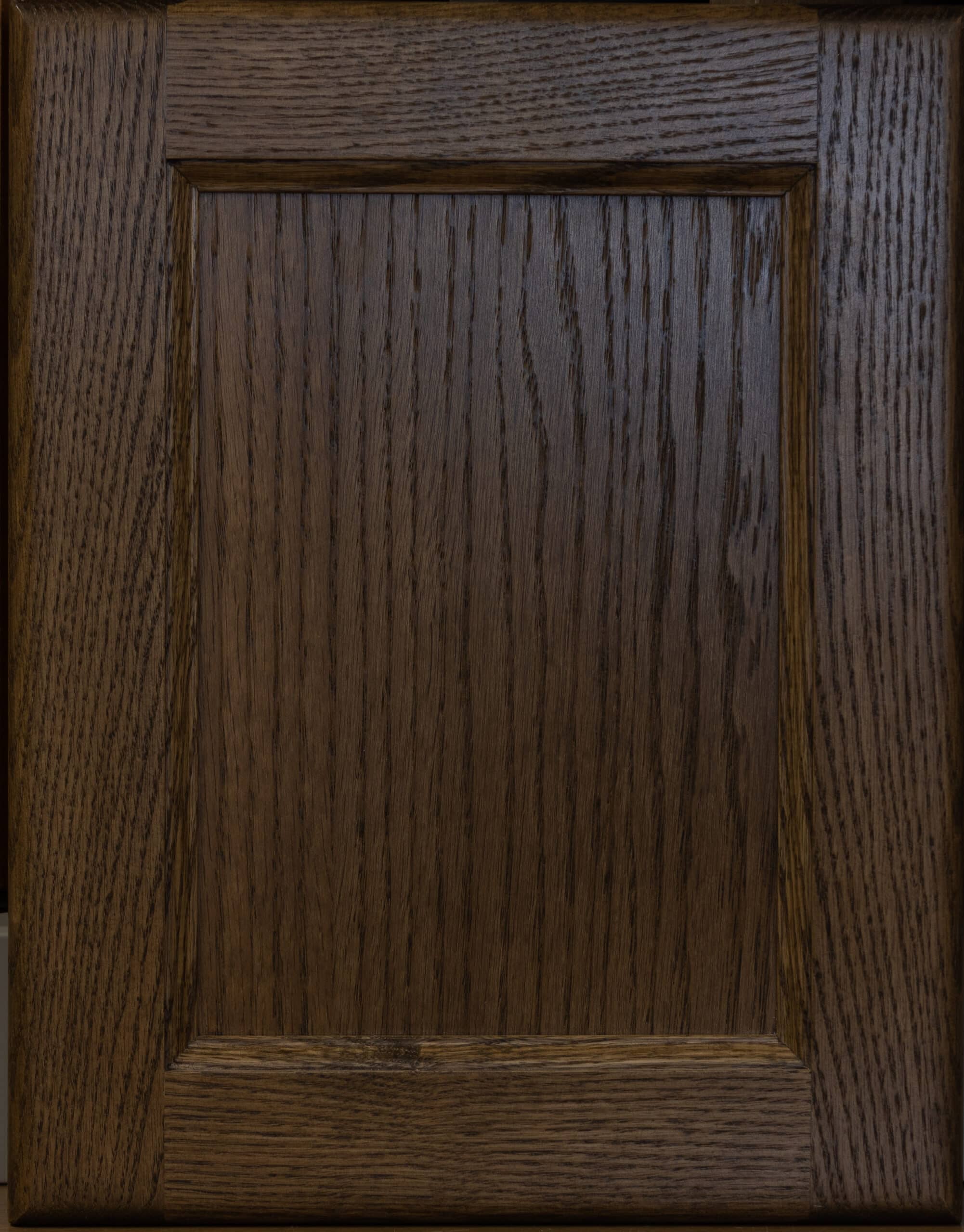 Custom brown kitchen cabinet doors