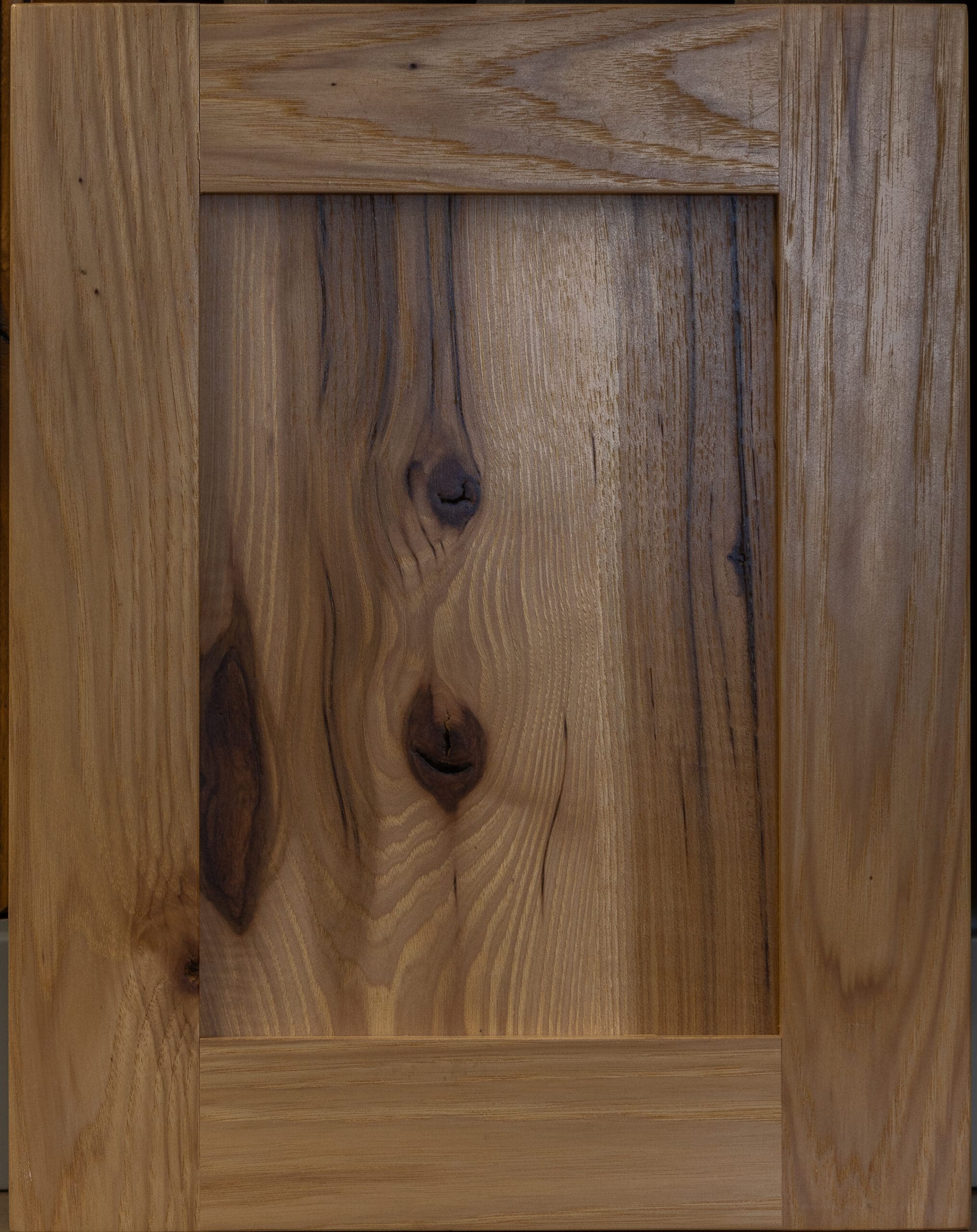 Custom hickory kitchen cabinet doors
